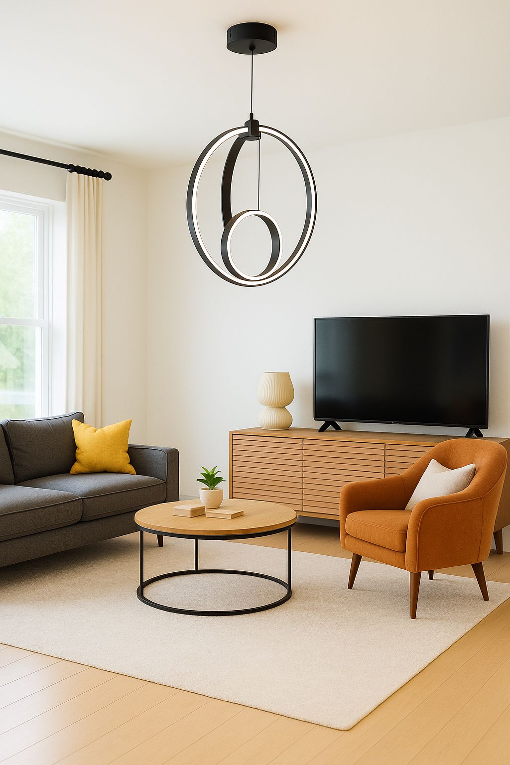 102 Burgulu Küre Küçük Led Avize