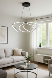 1030 - Dron 2 Kanal Büyük Led Avize