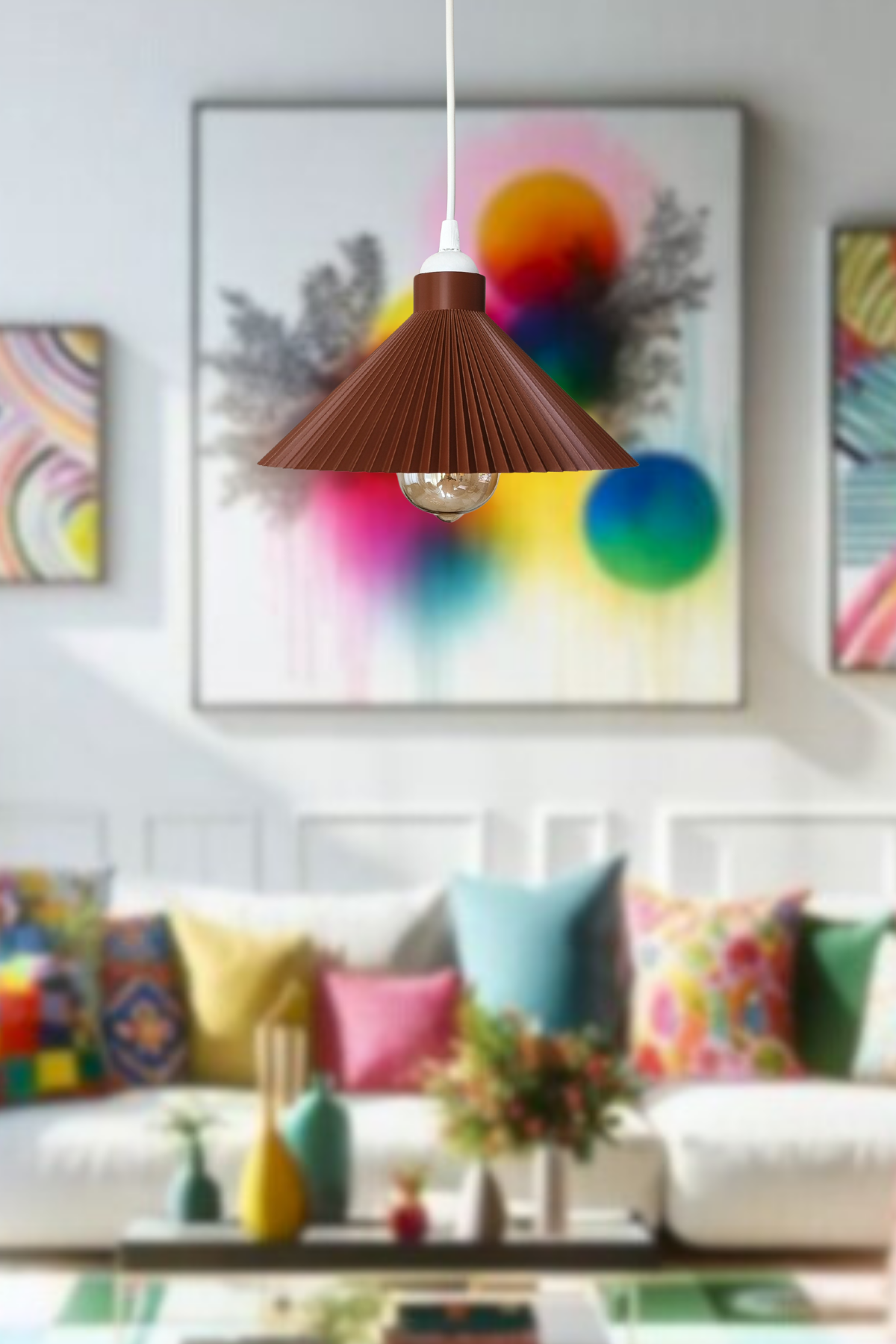 Pinterest Avize (Kahverengi)