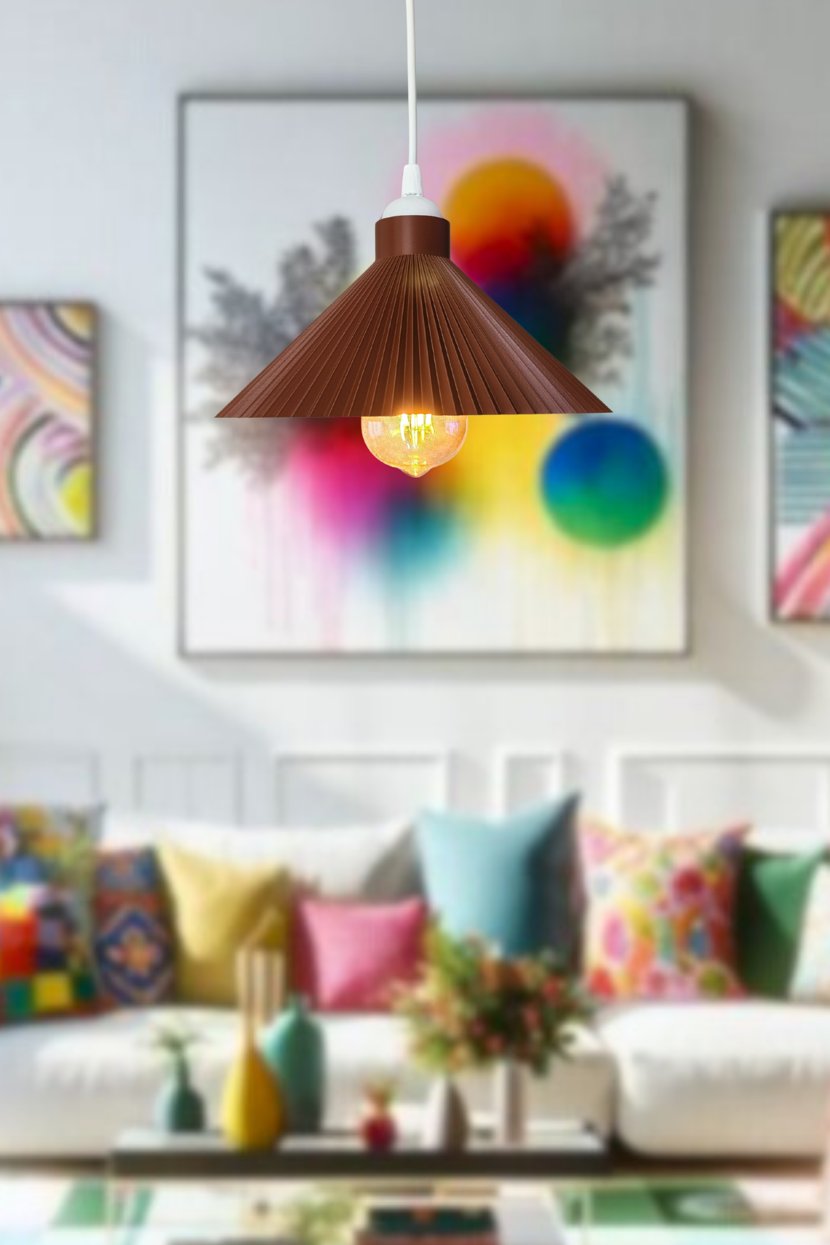 Pinterest Avize (Kahverengi)