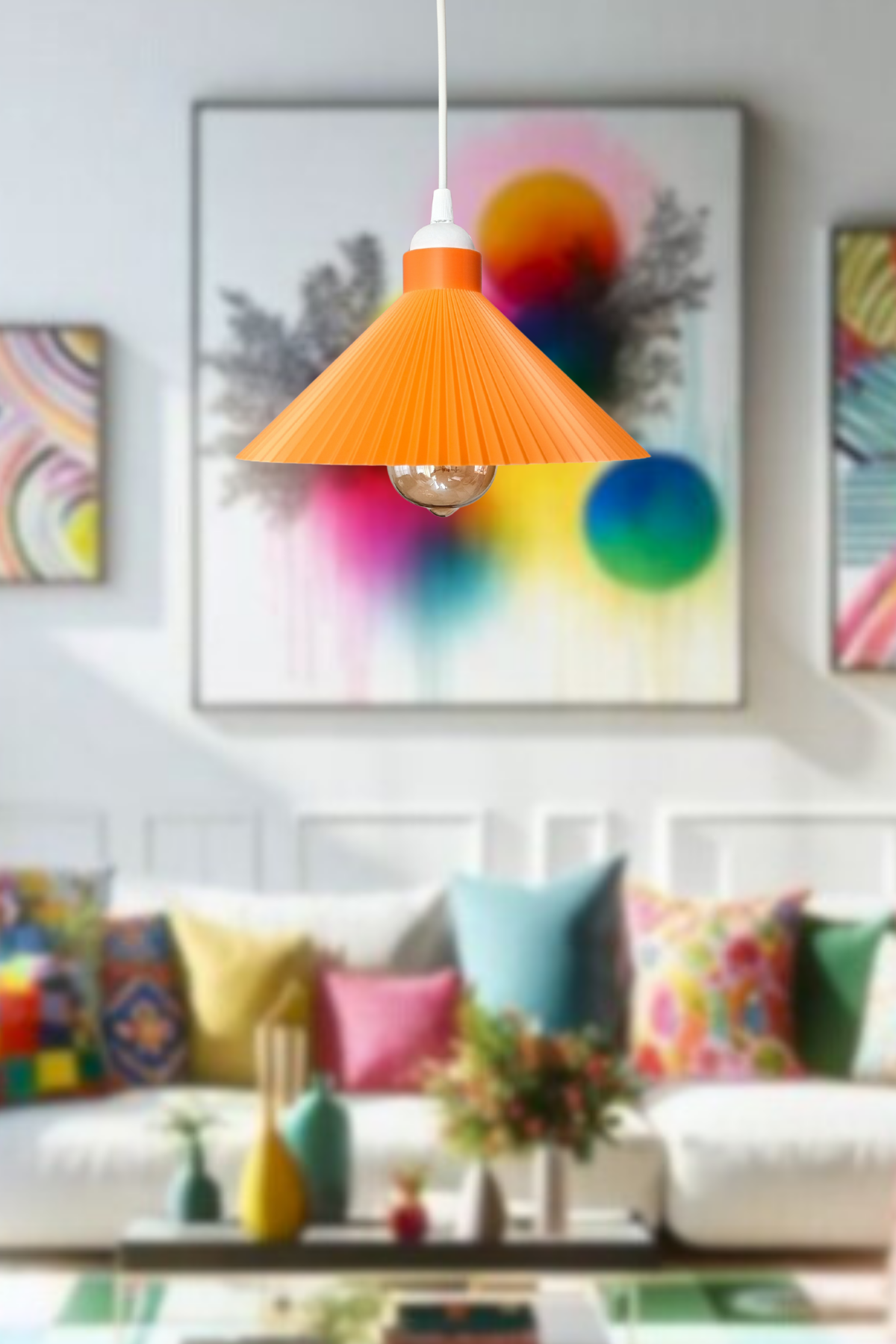 Pinterest Avize (Turuncu)