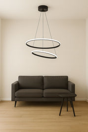 201 - Halka 2li (60x30) Led Avize