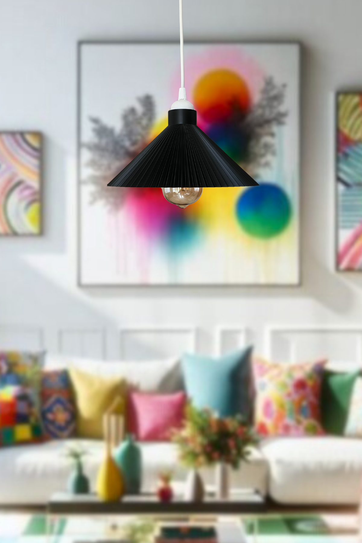 Pinterest Avize (Siyah)