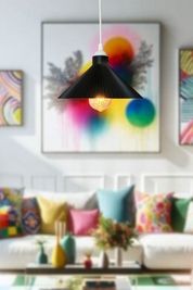 Pinterest Avize (Siyah)