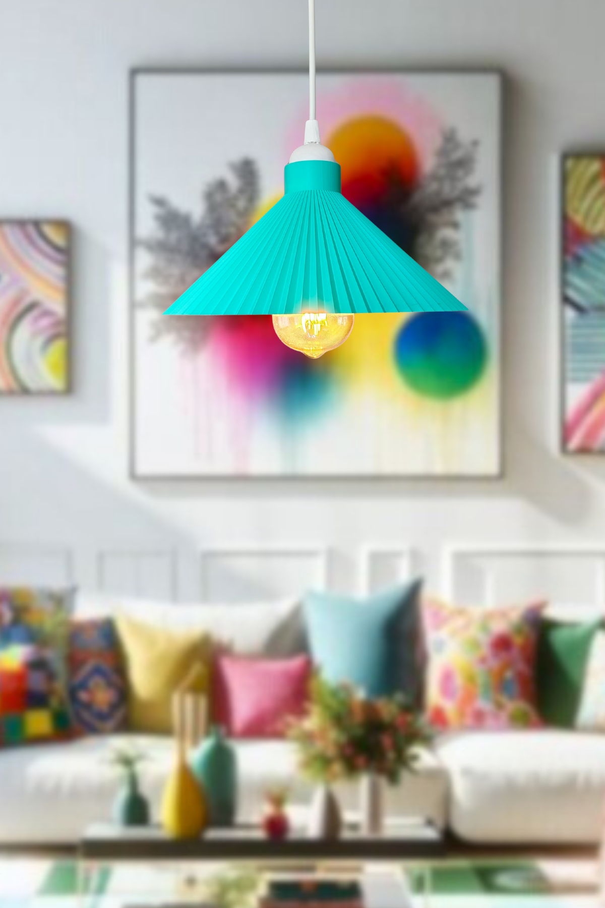 Pinterest Avize (Su Yeşili)