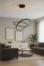 602 - Kar Çiçeği - 4 Kanal Led Avize