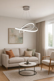 604 - Kar Çiçeği - Büyük Led Avize