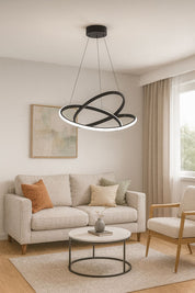 606 - Kar Çiçeği - Orta Led Avize