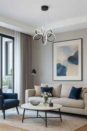 704 - Yıldız Büyük Led Avize