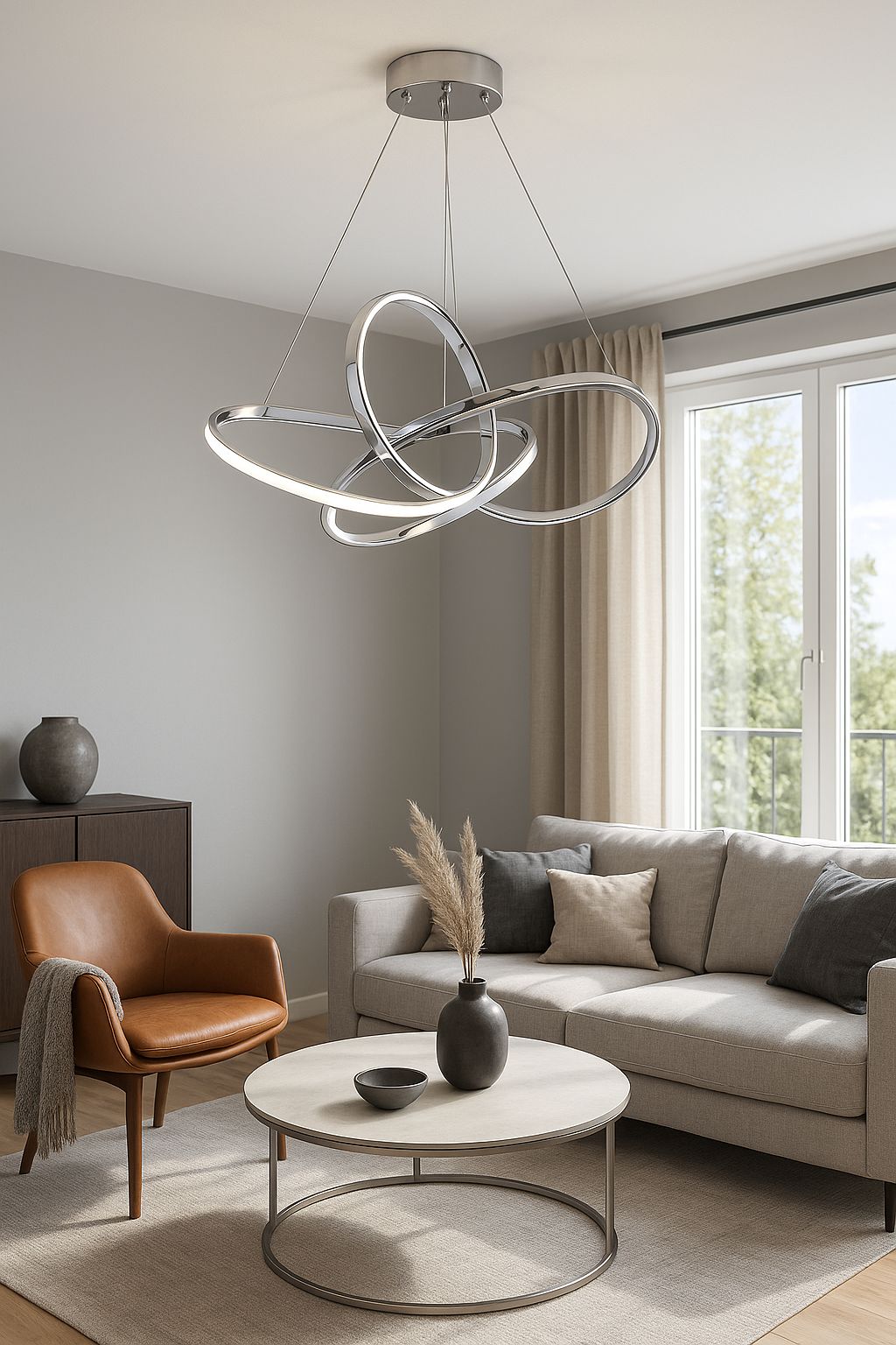 801 - Karmaşık Led Avize